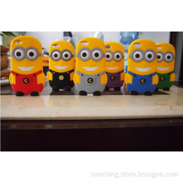 3D Silicone Despicable Me 2 Minion Phone Case for iPhone 5c